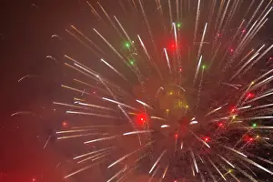 Fireworks: Fireworks at night