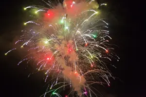 Marbella: Fireworks at night - Marbella