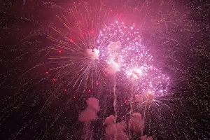 Marbella: Fireworks at night - Marbella