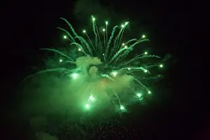 Marbella: Fireworks at night - Marbella - Malaga province