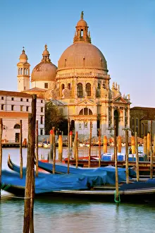 Moored: First light of dawn on the Santa Maria della