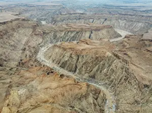 Gorge: The Fish River Canyon with a length of 160 km is the second largest canyon in the world and the largest in Africa