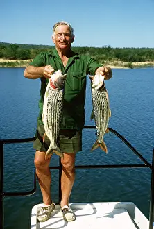 Hobbies: FISHING - ANGLER WITH TIGERFISH