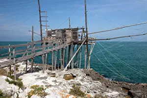 Possibly: Fishing platform or Trabucco - ancient design -