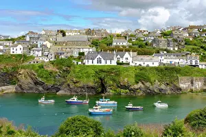Townsmall: Fishing port, Port Isaac, Cornwall, England, Great