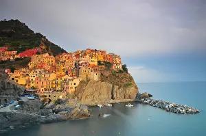 Free: Fishing village of Manarola, Cinque, Terre, Liguria