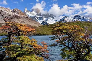 Fitz: Fitz Roy Massif - mountain scenery including Cerro