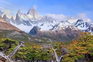 Piedras: Fitz Roy Massif - mountain scenery seen from Mirador