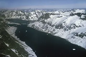 Glaciation: Fjord in Greenland