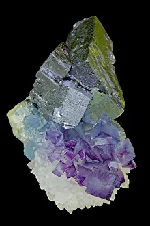 Dioxide: Fluorite (CaF2-calcium fluoride) and Galena (PbS