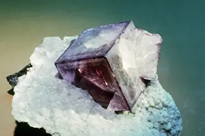 Cube: Fluorite from Cornwall, England