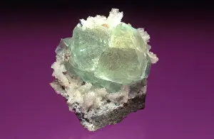 Fluorescent: Fluorite and Quartz