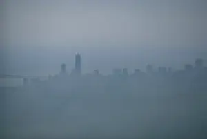 Chicago: Fog over Chicago