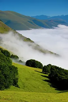Piano: Foggy mist hangs in the Piano Grande, part