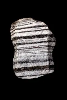 Foliated: Foliated Gneiss metamorphic rock