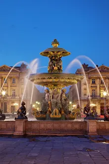Fontaine: Fontaine des Fleuves, Fountain of Rivers