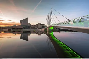 Quays: The Footbridge and Imperial War Museum at Media