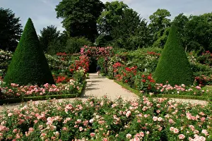 Footpaths: Formal Gardens - Bagatelle's Park