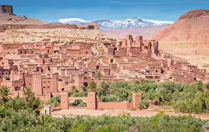 Defence: Fortified village and clay houses of an ancient s
