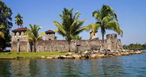 Guatemala: Fortress Castello de San Felipe, Rio Dulce, Guatemala