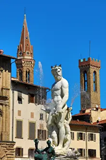 Piazza: Fountain of Neptune in the Piazza della Signoria