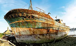 Metal: France - 22 August 2019: tourists visit the historic