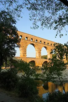 Precision: France, Avignon. The Pont du Gard Roman