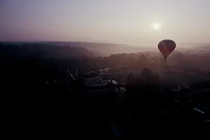 Bartruff: France, Burgundy. Ballooning over Tanlay