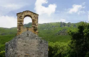 Smith: France, Corsica. Abandoned stone church