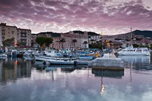 Corse: France, Corsica, Ajaccio, city view from
