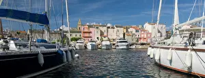 Smith: France, Corsica. Boats in marina at St