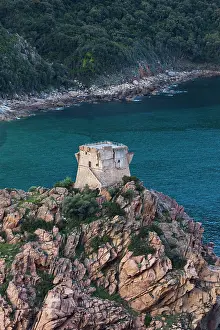 Porto: France, Corsica, Calanche, Porto, elevated