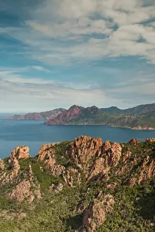 Porto: France, Corsica, Calanche, Porto, red rock