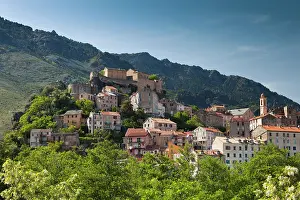 Citadel: France, Corsica, Corte, city and Citadel