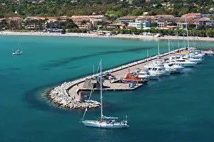 Corse: France, Corsica, La Balagne, Calvi, elevated