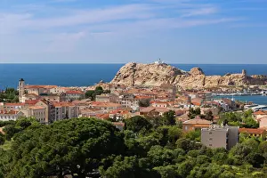 Ponte: France, Corsica, La Balagne, Ile Rousse