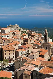 Corse: France, Corsica, La Balagne, Speloncato