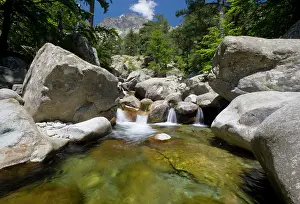 Smith: France, Corsica. Pool of clear water and