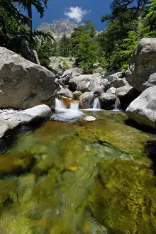 Smith: France, Corsica. Pool of clear water and