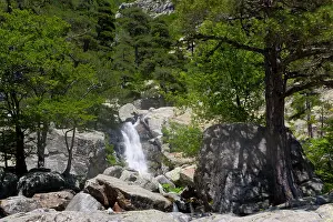 Untouched: France, Corsica. Waterfall at Cascades des