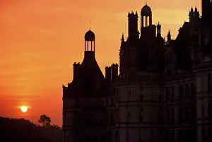 Chateau: France, Loire Valley. Chateau de Chambord