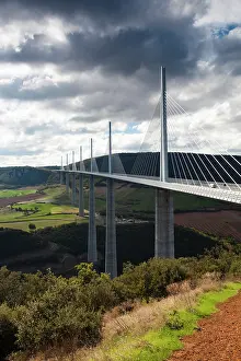 Viaduct: France, Midi-Pyrenees Region, Aveyron Department