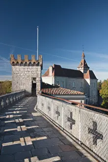 Rampart: France, Midi-Pyrenees Region, Lot Department