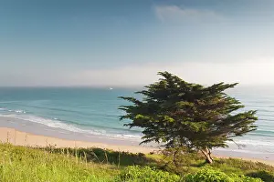 Manche: France, Normandy, Barneville-Carteret, elevated