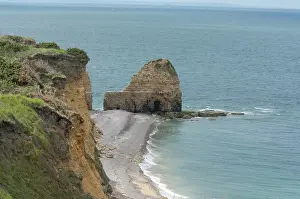 Negative: France, Normandy, Pointe du Hoc. Strategic