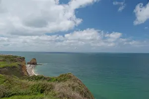 Negative: France, Normandy, Pointe du Hoc. Strategic