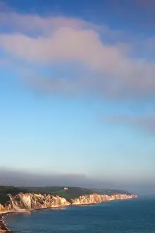 Manche: France, Normandy, Pourville Sur Mer, elevated