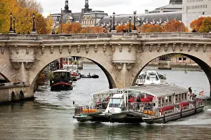 Pont: France, Paris, Pont Neuf bridge, Seine River