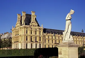 Barnes: France, Paris. Tuileries Garden, Louvre