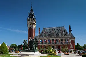 Ville: France, Pas de Calais, Calais, town hall